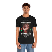 Buy Black Hair Short Sleeve Tee